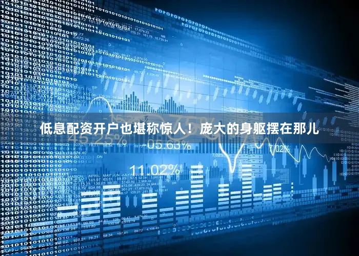 低息配资开户也堪称惊人！庞大的身躯摆在那儿
